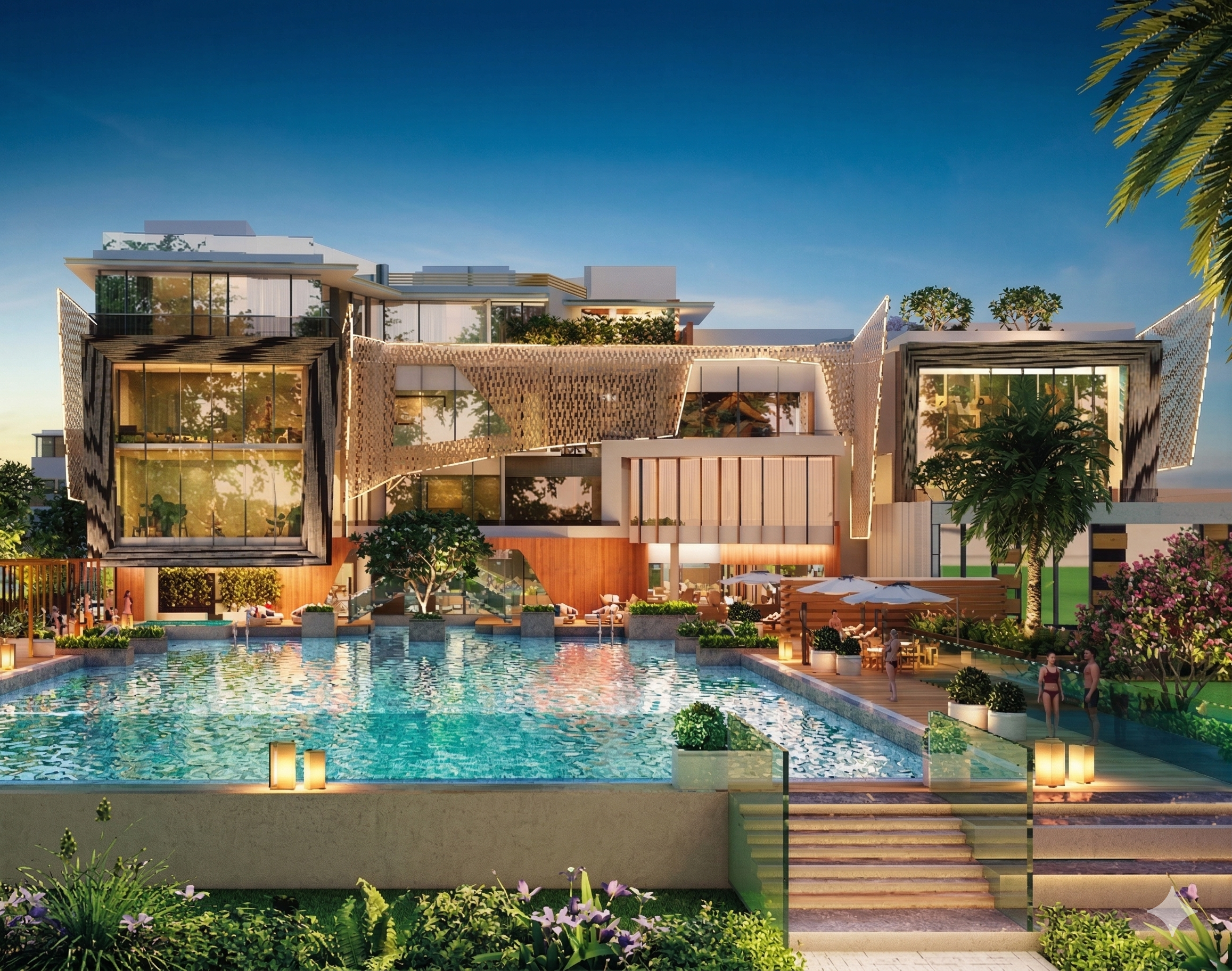 Modern luxury residence in Noida